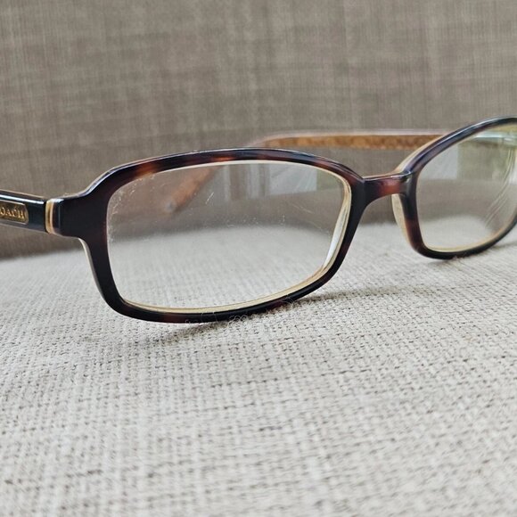 Coach Women Glasses/Eyeglasses Frame Tortoise HILary 517 49[]17 135 Eyewear - Picture 4 of 13
